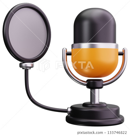 Studio Microphone Setup Studio Microphone Setup 133746822