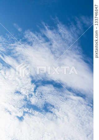 Autumn sky: Calm blue sky and clouds 28 133746847