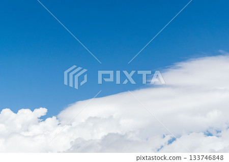 Autumn sky: Calm blue sky and clouds 41 133746848