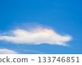 Autumn sky: Blue sky and some iridescent clouds 01 Autumn sky: Blue sky and some iridescent clouds 01 133746851