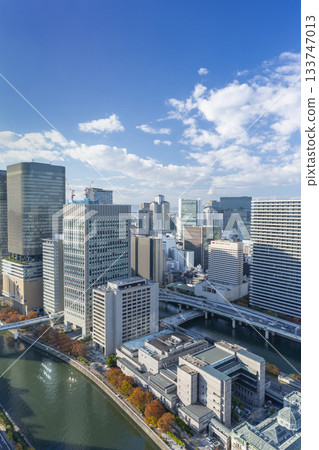 大阪:從淀屋橋的高樓眺望中之島地區。 大阪:從淀屋橋的高樓眺望中之島地區。 133747013