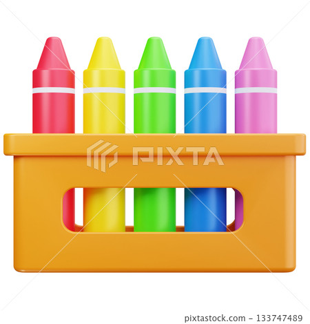 Colorful Crayon Box Set Colorful Crayon Box Set 133747489