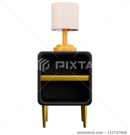 Cozy Bedroom Lamp Table Cozy Bedroom Lamp Table 133747606