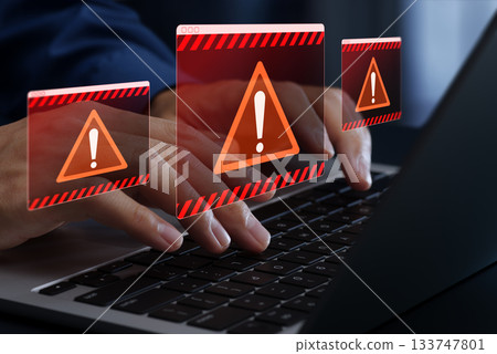 來自安全系統或軟體的警告提示視窗。應用程式問題或錯誤 來自安全系統或軟體的警告提示視窗。應用程式問題或錯誤 133747801