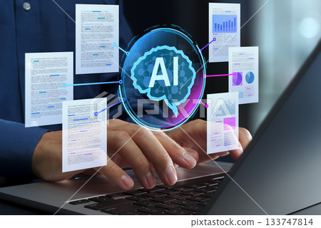 人工智慧驅動的文檔分析與管理。智慧結構分析與資訊擷取。自動化文件處理和 133747814