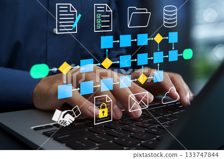 文件工作流程和生命週期管理。自動化審批流程。建立工作流程圖和文件。 文件工作流程和生命週期管理。自動化審批流程。建立工作流程圖和文件。 133747844