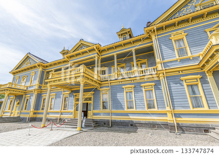 Former Hakodate Ward Public Hall, a popular tourist attraction in Motomachi, Hakodate City, Hokkaido 133747874