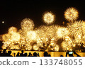 The largest fireworks display in Sanin 133748055