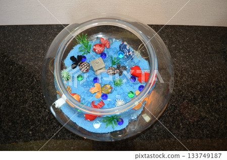 一個清涼的夏日魚缸 133749187
