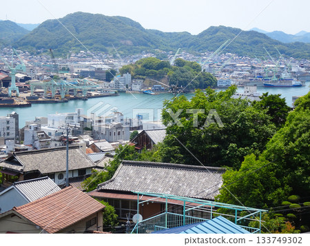 Onomichi City, Hiroshima Prefecture Onomichi Suido and Onomichi Townscape Onomichi City, Hiroshima Prefecture Onomichi Suido and Onomichi Townscape 133749302