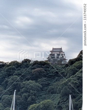 Atami Castle distant view Atami Castle distant view 133749352