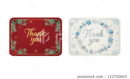 感謝卡（兩種款式，透明背景） 133750603