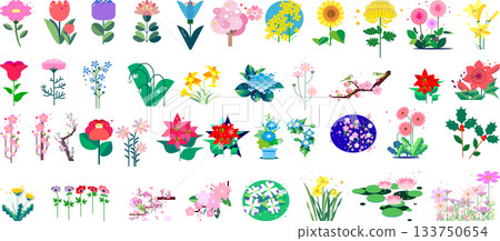 時令花卉系列 時令花卉系列 133750654