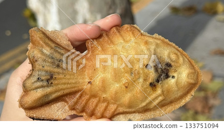 Bungeoppang, bungeo-ppang (Korean Fish Shaped Pastry), popular snack, cookies, sweet in winter streets of Korea. Bungeoppang Korean traditional national food, dish, cuisine. Japanese taiyaki Bungeoppang, bungeo-ppang (Korean Fish Shaped Pastry), popular snack, cookies, sweet in winter streets of Korea. Bungeoppang Korean traditional national food, dish, cuisine. Japanese taiyaki 133751094