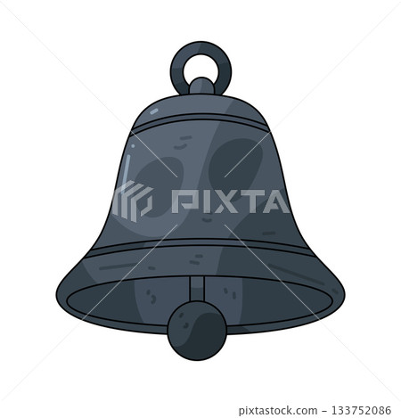 illustration of School Bell 133752086