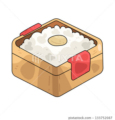 illustration of Lunch Box 133752087