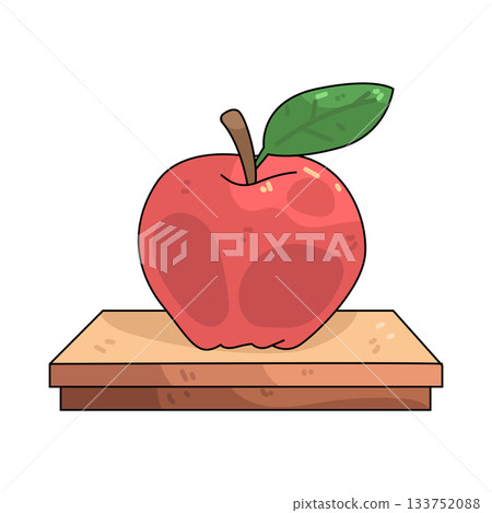 illustration of Apple illustration of Apple 133752088
