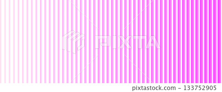 Abstract ribbed glass texture with vibrant magenta gradient. Futuristic vertical stripe background Abstract ribbed glass texture with vibrant magenta gradient. Futuristic vertical stripe background 133752905