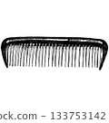 復古風格梳子插圖 133753142