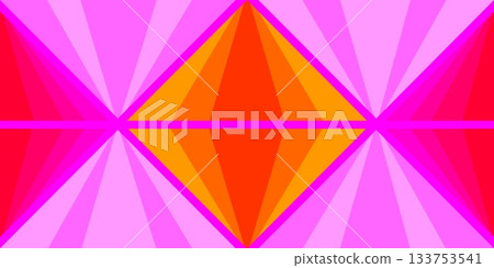 Geometric pattern, triangle, colorful 133753541