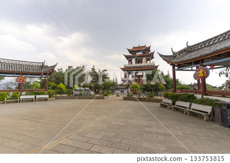 Tianjing Temple at Luoquan in Dali, China 133753815
