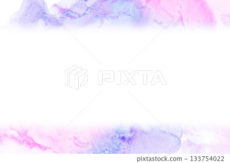Watercolor style frame Watercolor style frame 133754022