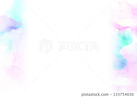 Watercolor style frame Watercolor style frame 133754030
