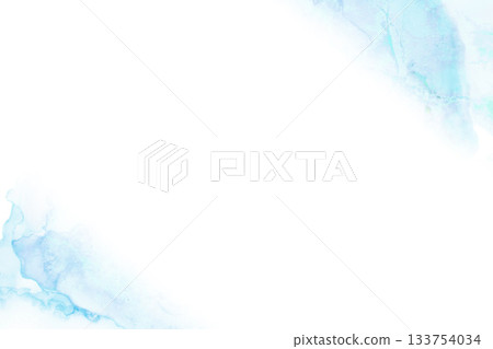 Watercolor style frame Watercolor style frame 133754034