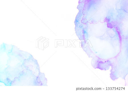 Watercolor style frame Watercolor style frame 133754274