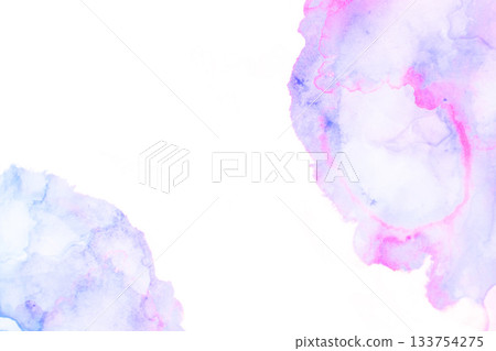 Watercolor style frame Watercolor style frame 133754275