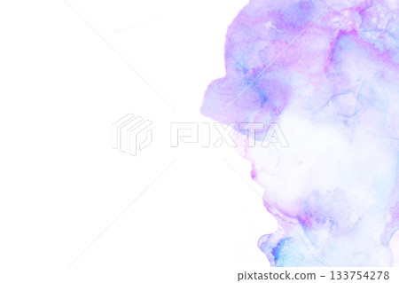Watercolor style frame Watercolor style frame 133754278