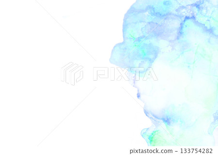 Watercolor style frame Watercolor style frame 133754282