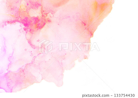 Watercolor style frame 133754430