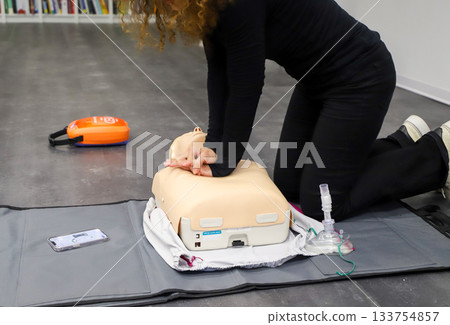 first aid course - company safety - cardiac massage - Basic Life Support first aid course - company safety - cardiac massage - Basic Life Support 133754857