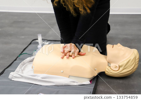 first aid course - company safety - cardiac massage - Basic Life Support first aid course - company safety - cardiac massage - Basic Life Support 133754859