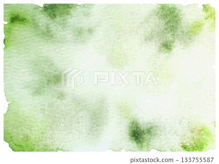 綠色和抹茶綠紙紋模擬水彩紋理 綠色和抹茶綠紙紋模擬水彩紋理 133755587