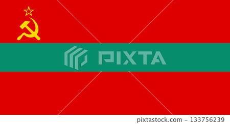 Flag of Transnistria Flag of Transnistria 133756239