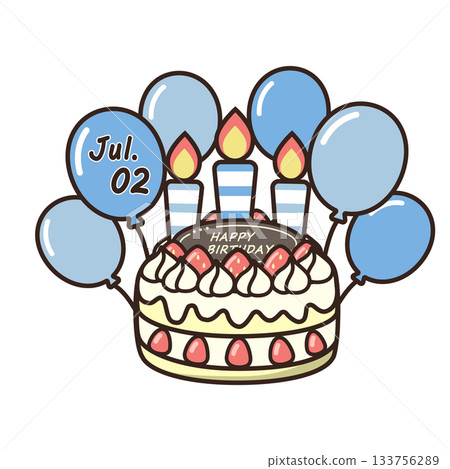 生日蛋糕 133756289