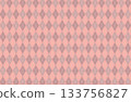 柔和的粉紅色菱形圖案 133756827