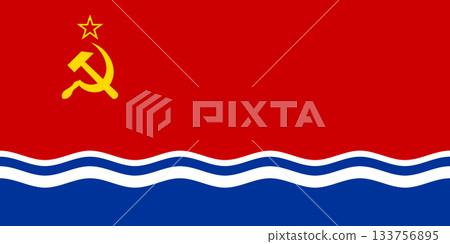 Flag of the Latvian Soviet Socialist Republic (1953 1990) 133756895