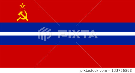 Flag of the Kyrgyz Soviet Socialist Republic Flag of the Kyrgyz Soviet Socialist Republic 133756898