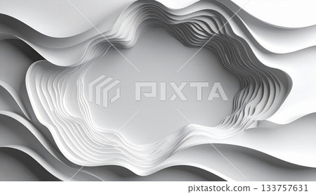 Abstract silver metal frame with a seamless blue wave pattern design element and subtle water texture Abstract silver metal frame with a seamless blue wave pattern design element and subtle water texture 133757631