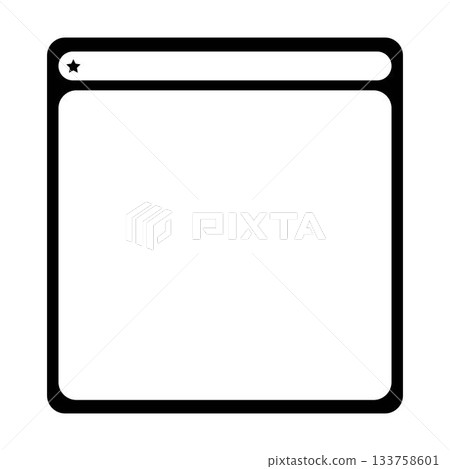 Text Box icon element for UI, Web, message...-插圖素材 [133758601] - PIXTA圖庫