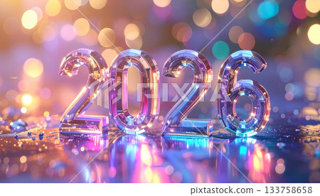 New Year 2026 background 133758658