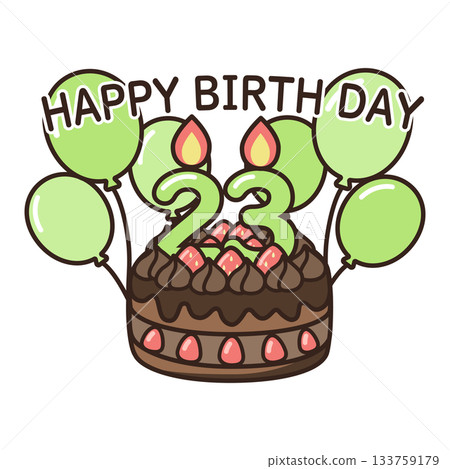 生日巧克力蛋糕 生日巧克力蛋糕 133759179