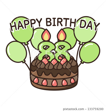 生日巧克力蛋糕 生日巧克力蛋糕 133759280