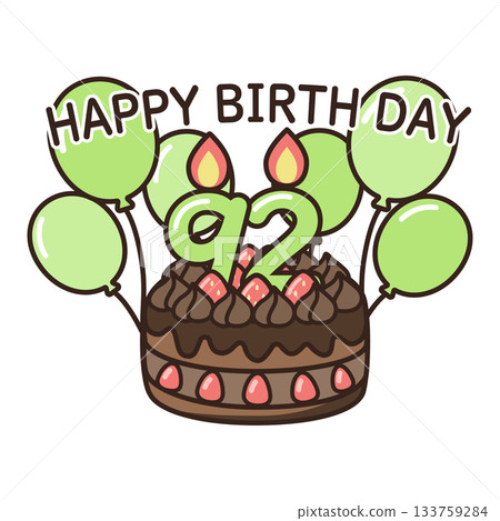 生日巧克力蛋糕 133759284