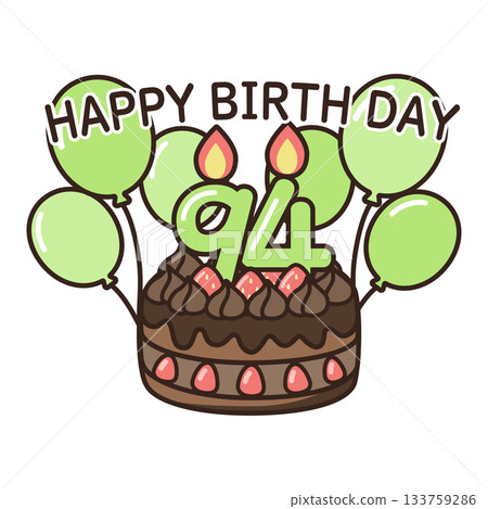 生日巧克力蛋糕 133759286