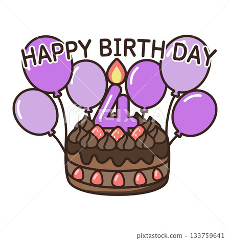 生日巧克力蛋糕 生日巧克力蛋糕 133759641