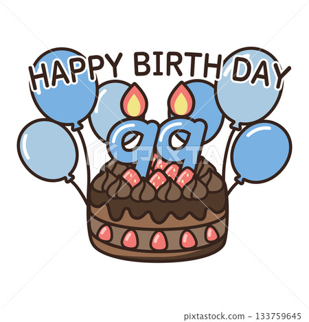 生日巧克力蛋糕 生日巧克力蛋糕 133759645